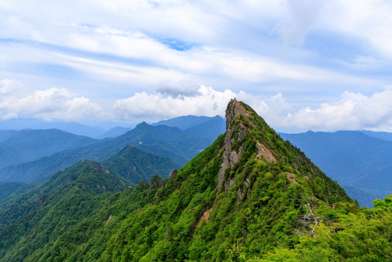 石鎚連峰